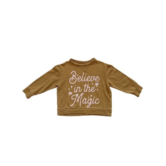 The Ever Co Believe In Magic Sweatshirt Size 2-3y - Picture 1 of 4